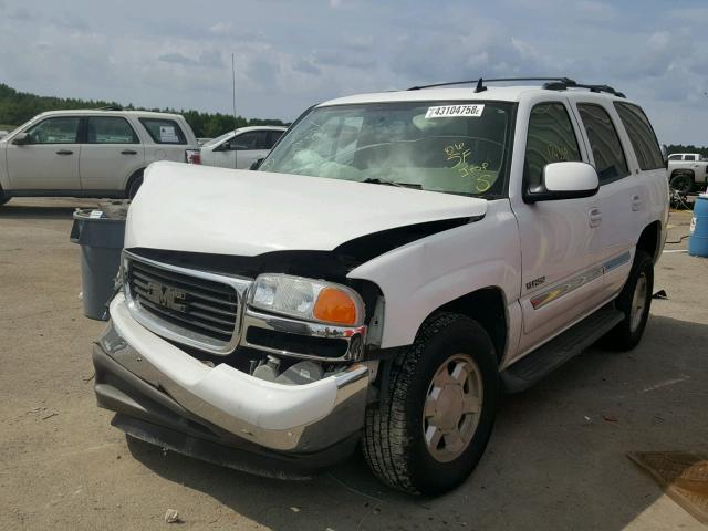 1GKEC13Z06J118635 - 2006 GMC YUKON WHITE photo 2