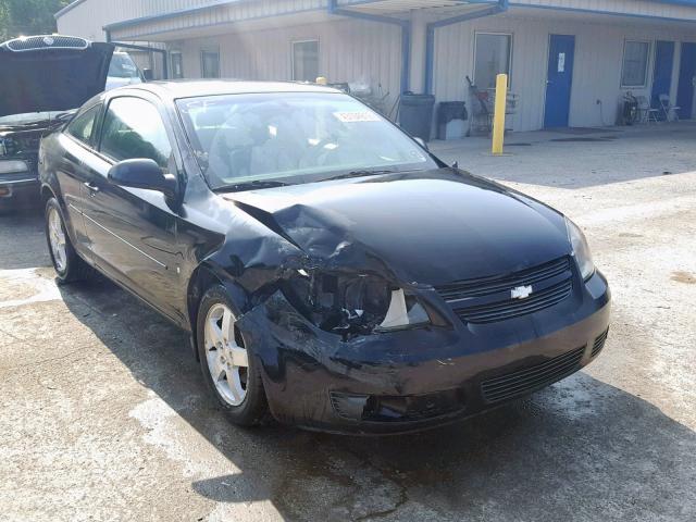 1G1AL18F987164210 - 2008 CHEVROLET COBALT LT BLACK photo 1