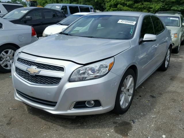 1G11E5SA1DF216203 - 2013 CHEVROLET MALIBU 2LT SILVER photo 2