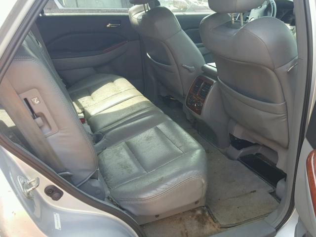 2HNYD18913H509489 - 2003 ACURA MDX TOURIN SILVER photo 6