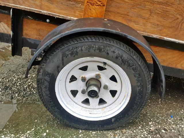 2SWUW11A96S030820 - 2006 TRAIL KING UTILITY 黑色 照片 10