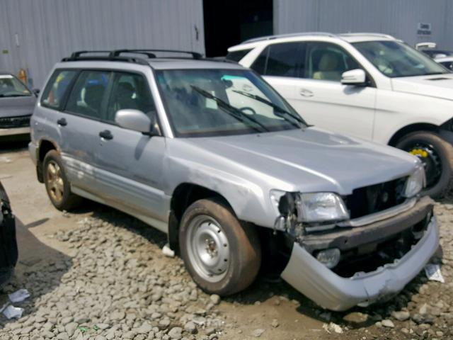 JF1SF65692H743872 - 2002 SUBARU FORESTER S GRAY photo 1