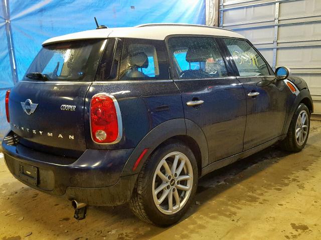 WMWZB3C50GWR48929 - 2016 MINI COOPER COU BLUE photo 4