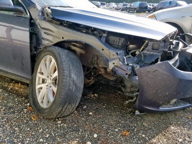 1G11H5SL3EF139036 - 2014 CHEVROLET MALIBU LTZ ლურჯი ფოტო 9