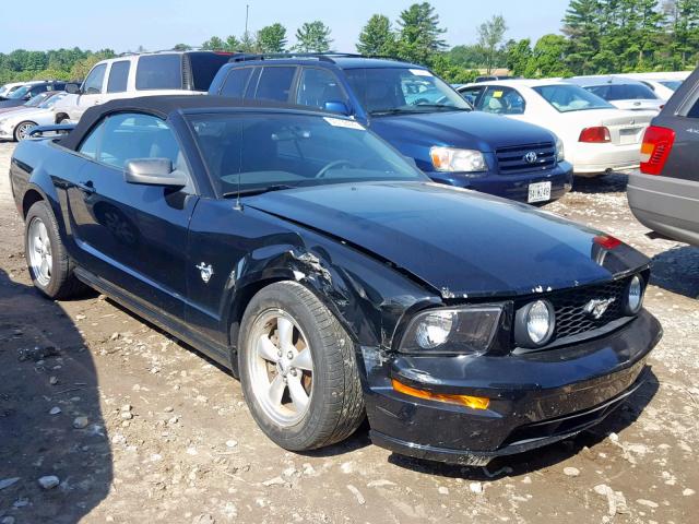 1ZVHT85H095135449 - 2009 FORD MUSTANG GT BLACK photo 1