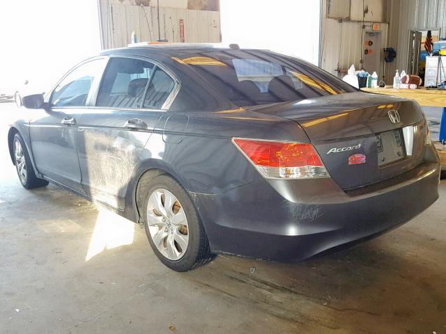 1HGCP26889A002976 - 2009 HONDA ACCORD EXL GRAY photo 3