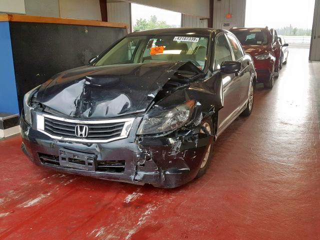 1HGCP26408A153046 - 2008 HONDA ACCORD LXP BLACK photo 2