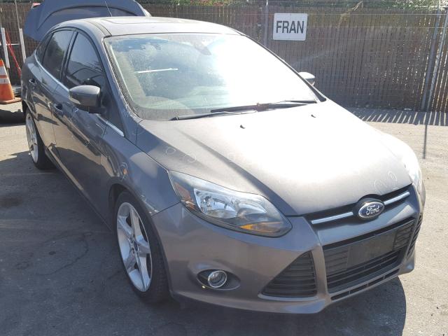 1FAHP3J20CL210512 - 2012 FORD FOCUS TITA CHARCOAL photo 1