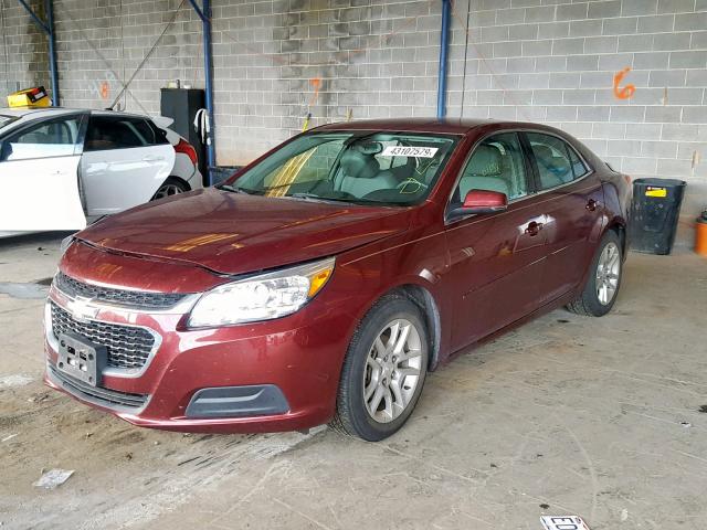 1G11C5SL0FF277715 - 2015 CHEVROLET MALIBU 1LT 勃艮第红 照片 2