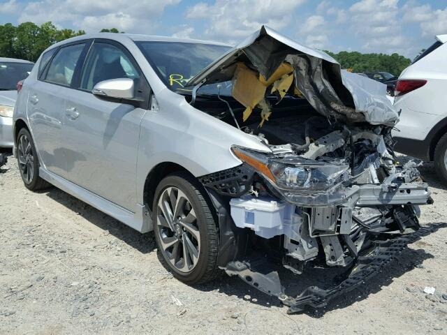 JTNKARJEXGJ508142 - 2016 TOYOTA SCION IM SILVER photo 1