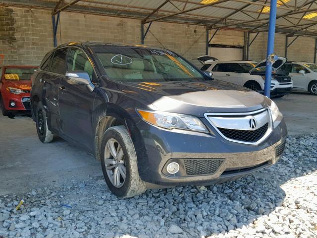 5J8TB3H50EL015842 - 2014 ACURA RDX TECHNO GRAY photo 1