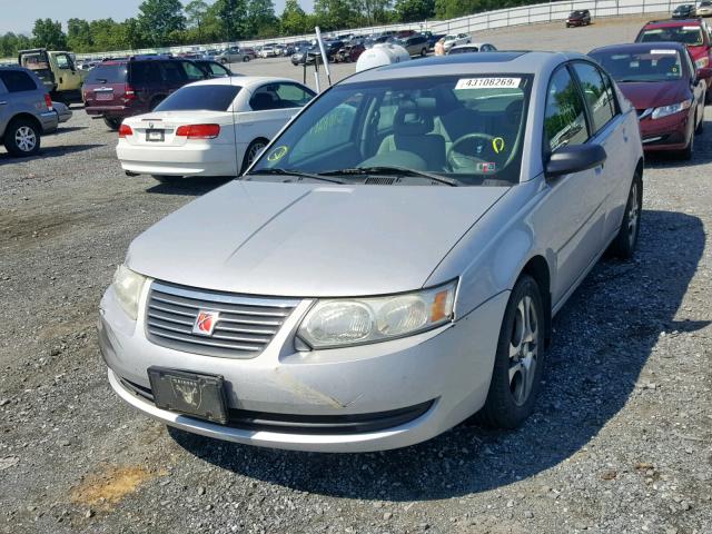 1G8AZ52F75Z166179 - 2005 SATURN ION LEVEL SILVER photo 2