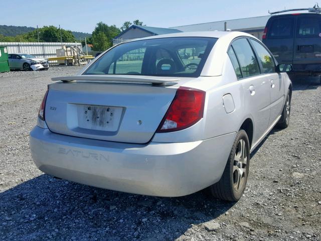 1G8AZ52F75Z166179 - 2005 SATURN ION LEVEL SILVER photo 4