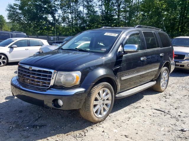 1A8HW58207F532501 - 2007 CHRYSLER ASPEN LIMI BLACK photo 2