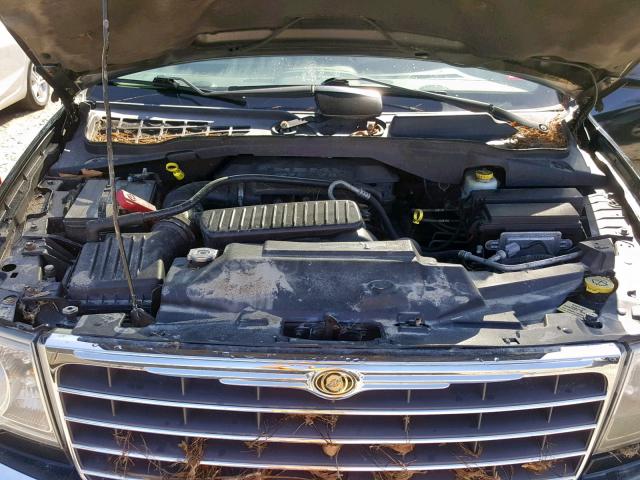 1A8HW58207F532501 - 2007 CHRYSLER ASPEN LIMI BLACK photo 7