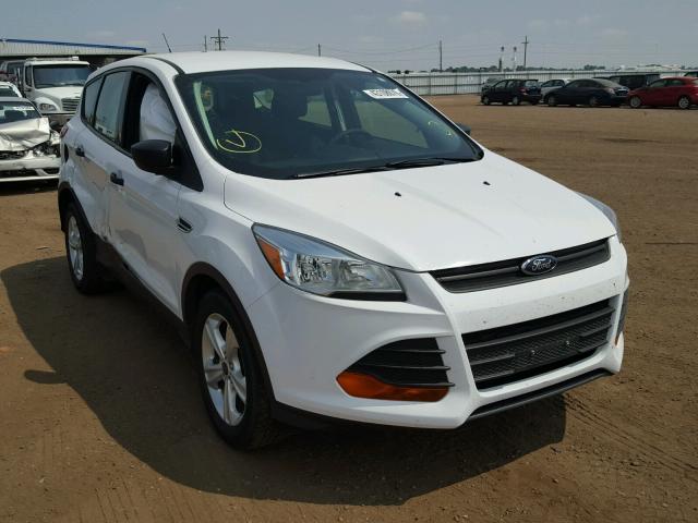 1FMCU0F78FUA17468 - 2015 FORD ESCAPE S WHITE photo 1