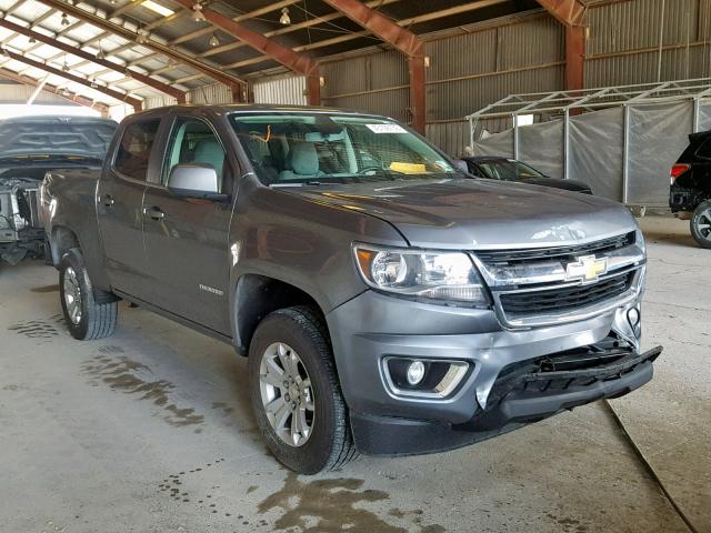 1GCGSCEN1J1119217 - 2018 CHEVROLET COLORADO L GRAY photo 1