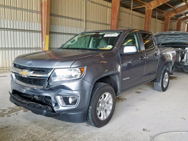 1GCGSCEN1J1119217 - 2018 CHEVROLET COLORADO L GRAY photo 2