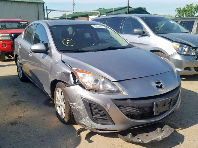 JM1BL1VF4B1402412 - 2011 MAZDA 3 I SILVER photo 1