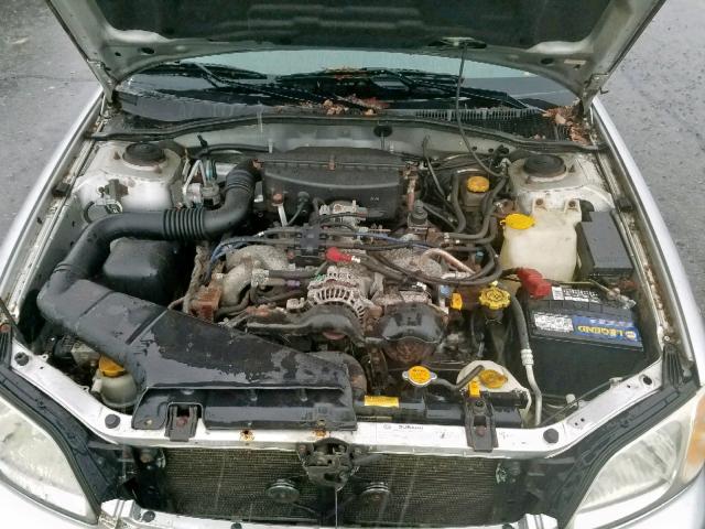 4S3BE635337208969 - 2003 SUBARU LEGACY L SILVER photo 7