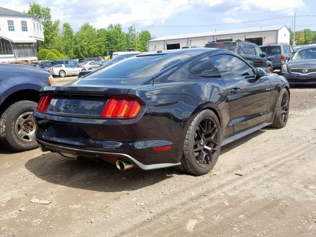 1FA6P8CF1G5218052 - 2016 FORD MUSTANG GT BLACK photo 4