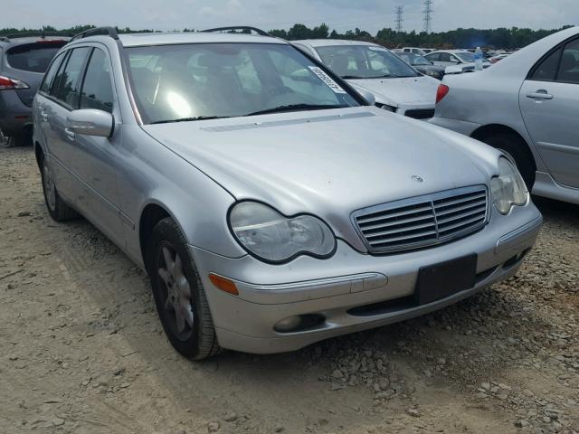 WDBRH81J83F387693 - 2003 MERCEDES-BENZ C 240 SPOR SILVER photo 1