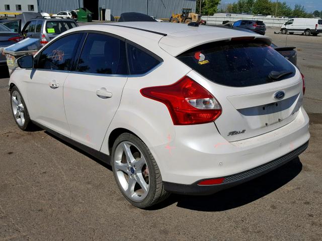 1FAHP3N22CL183730 - 2012 FORD FOCUS TITA WHITE photo 3