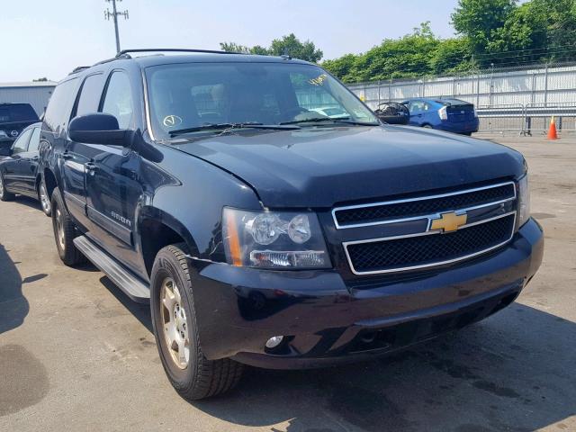 1GNSKJE78CR120652 - 2012 CHEVROLET SUBURBAN K BLACK photo 1