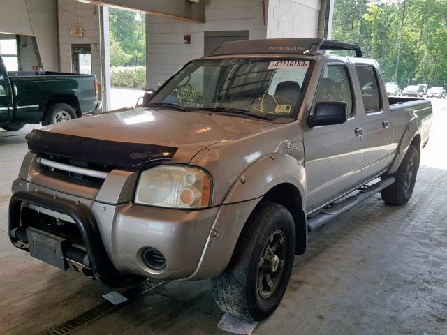 1N6ED29Y94C420727 - 2004 NISSAN FRONTIER C GOLD photo 2