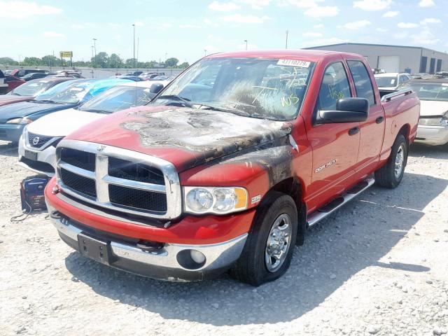 3D7KA28D94G160216 - 2004 DODGE RAM 2500 S წითელი ფოტო 2