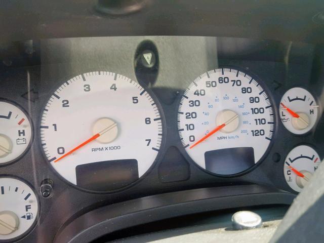 3D7KA28D94G160216 - 2004 DODGE RAM 2500 S წითელი ფოტო 8