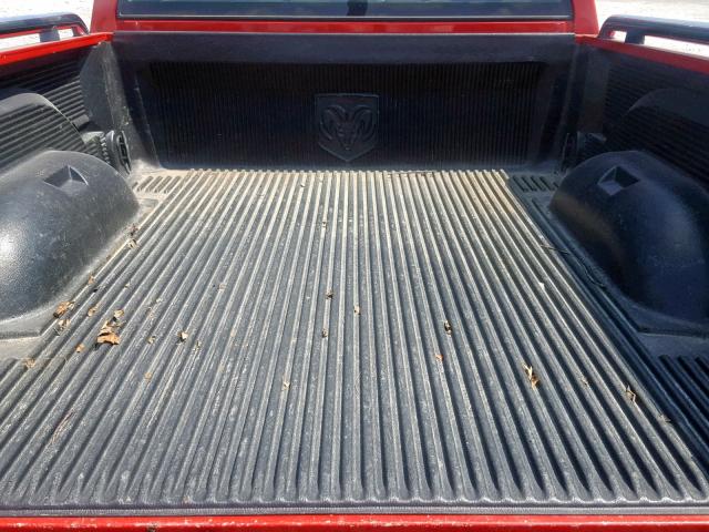 3D7KA28D94G160216 - 2004 DODGE RAM 2500 S წითელი ფოტო 9