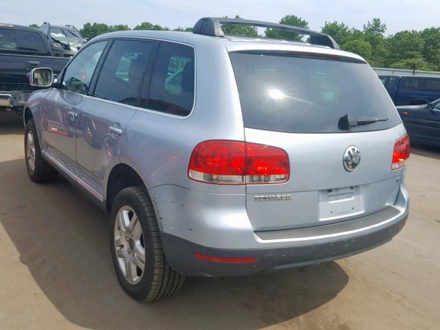 WVGBC77L44D044523 - 2004 VOLKSWAGEN TOUAREG 3. SILVER photo 3