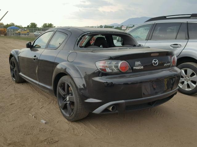 JM1FE173060201309 - 2006 MAZDA RX8 BLACK photo 3