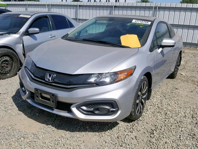 2HGFG3B0XEH523857 - 2014 HONDA CIVIC EXL 银色 照片 2