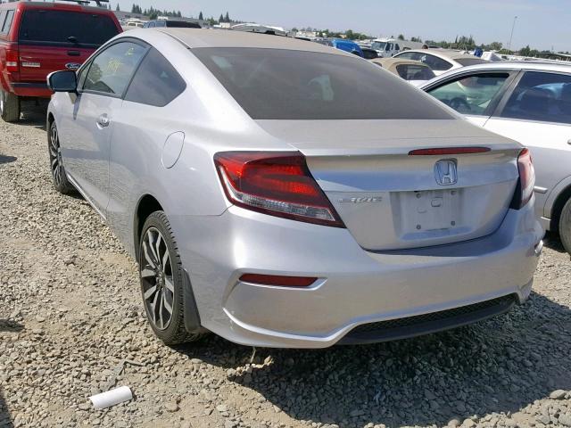 2HGFG3B0XEH523857 - 2014 HONDA CIVIC EXL 银色 照片 3