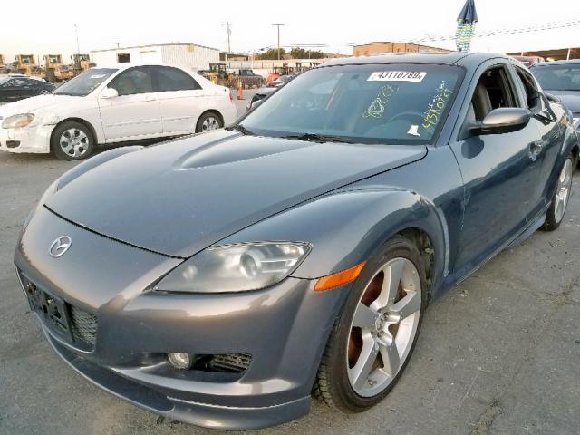 JM1FE173760207141 - 2006 MAZDA RX8 GRAY photo 2