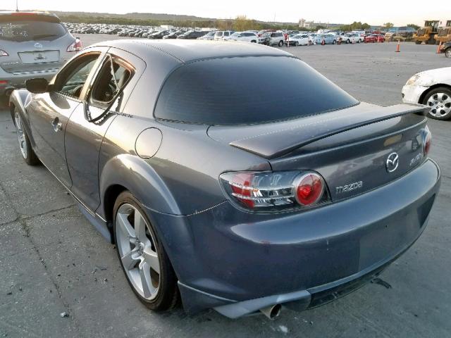 JM1FE173760207141 - 2006 MAZDA RX8 GRAY photo 3