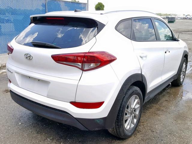 KM8J33A40GU084575 - 2016 HYUNDAI TUCSON LIM WHITE photo 4