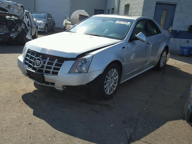 1G6DE5E59D0179460 - 2013 CADILLAC CTS LUXURY GRAY photo 2