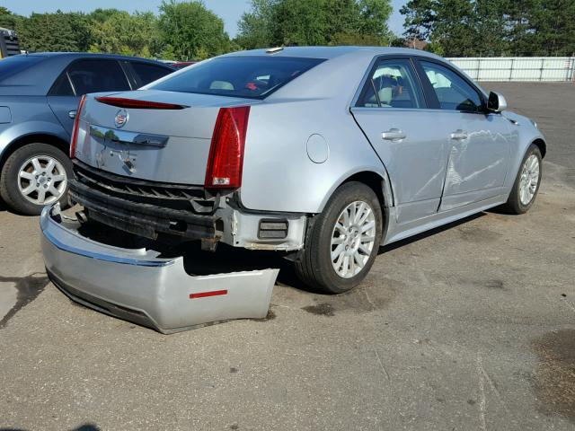 1G6DE5E59D0179460 - 2013 CADILLAC CTS LUXURY GRAY photo 4