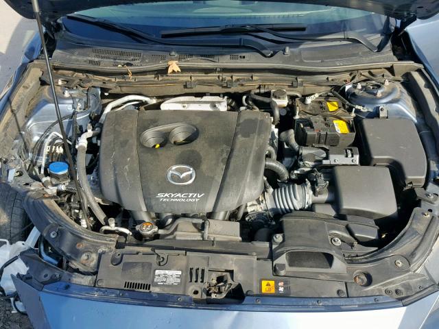 JM1BM1T79F1247581 - 2015 MAZDA 3 SV BLUE photo 7