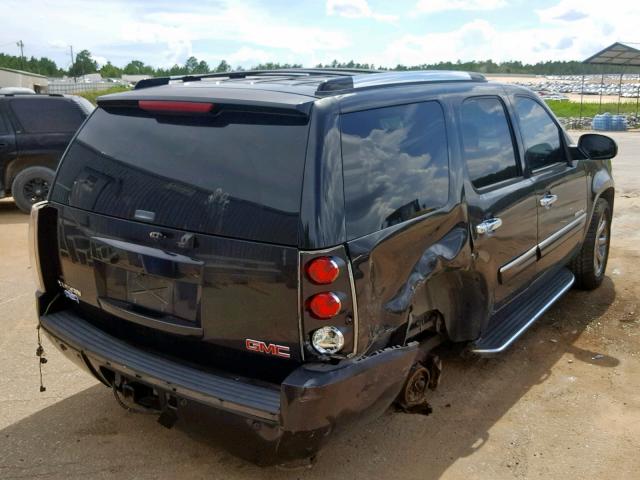 1GKFK63897J401161 - 2007 GMC YUKON DENA BLACK photo 4