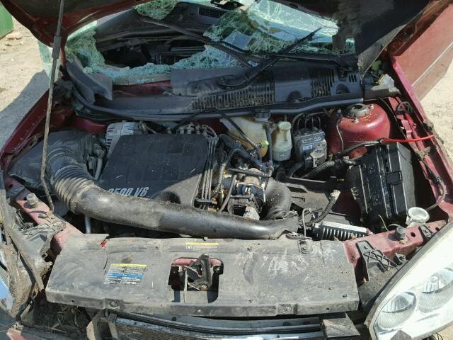 1G1ZU53826F277094 - 2006 CHEVROLET MALIBU LTZ მუქწითელი ფოტო 7
