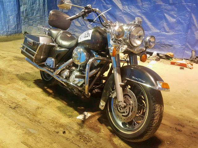 1HD1FDV105Y613545 - 2005 HARLEY-DAVIDSON FLHR BLACK photo 1