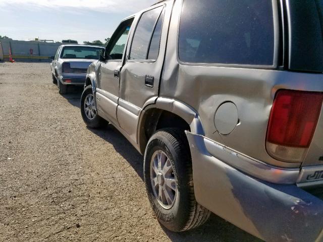 1GKDT13W2Y2318768 - 2000 GMC JIMMY / EN TAN photo 9