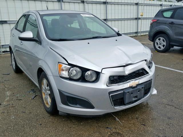 1G1JA5SH9C4137624 - 2012 CHEVROLET SONIC LS GRAY photo 1