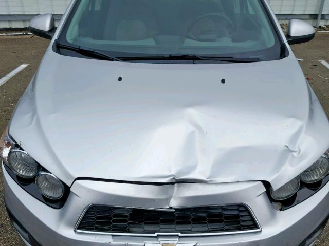 1G1JA5SH9C4137624 - 2012 CHEVROLET SONIC LS GRAY photo 7