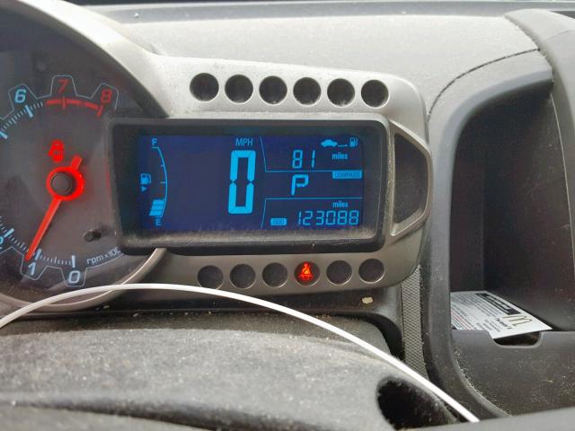 1G1JA5SH9C4137624 - 2012 CHEVROLET SONIC LS GRAY photo 8