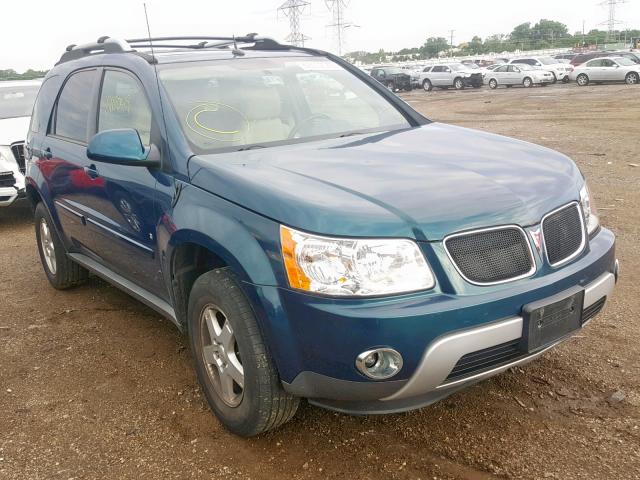 2CKDL73F266027341 - 2006 PONTIAC TORRENT BLUE photo 1